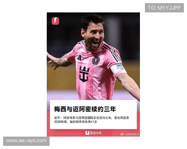 梅西续约新合同，未来前景备受关注